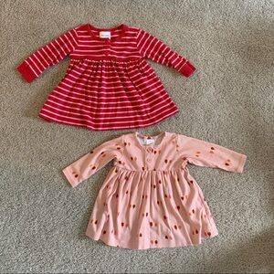 2 Hanna Andersson dresses, 6-12 month